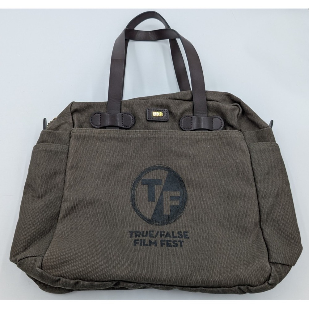 2018 True False Film Festival‎ HBO Swag Bag Canvas Tote Satchel Movie Men Women